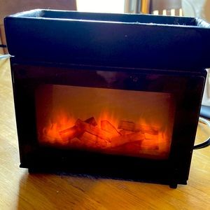 Partylite warmer like a fireplace